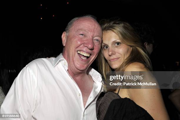 Terry George, Anne Vincent attend DAVID LACHAPELLE'S AMERICAN JESUS - After Party at the Top of the Standard on July 13, 2010 in New York City.