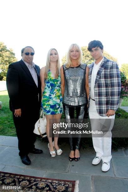 John Catsimatidis, Andrea Catsimatidis, Margo Catsimatidis and John Catsimatidis attend Alzheimer's Association Rita Hayworth Gala Hamptons Kick Off...