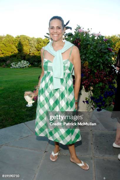 Alexandra Lebenthal attend Alzheimer's Association Rita Hayworth Gala Hamptons Kick Off at a Private Residence on July 30th, 2010 in East Hampton,...