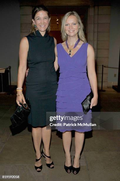 Vanessa von Bismarck and Princess Caroline de Bourbon de Parme attend HAUT BRION 75th Anniversary at The Metropolitan Museum of Art on July 12, 2010...