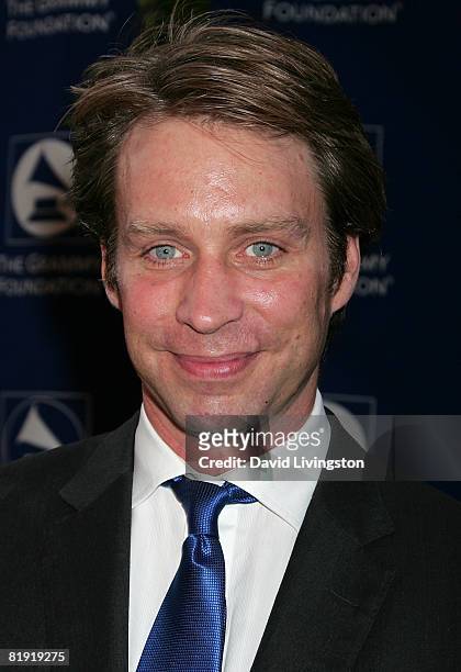 Music producer Giles Martin attends the Grammy Foundation's "Starry Night" gala at the University of Southern California on July 12, 2008 in Los...