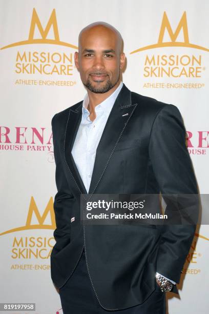 Boris Kodjoe attend Serena Williams Throws A Pre-ESPY's Fete to Honor Athletes and Celebrities at a Private Residence on July 12th, 2010 in Los...