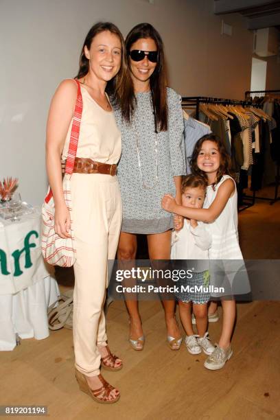Chiara de Rege, Wendy Clurman and Young Guests ? attend Theory Style-Off at Theory on July 10, 2010 in East Hamtpon, NY.