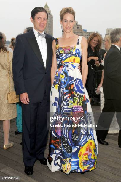 Glenn Fuhrman and Amanda Fuhrman attend HAUT BRION 75th Anniversary at The Metropolitan Museum of Art on July 12, 2010 in New York City.