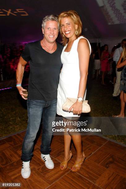Donny Deutsch and Hoda Kotb attend 11th Annual Love Heals at Luna Farm "A Picture Perfect Summer" Presented by Sony & NEX Cameras at Luna Farm on...