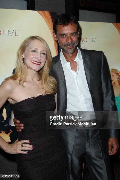 Patricia Clarkson and Alexander Siddig attend A Special Screening of IFC FILMS: CAIRO TIME at Cinema 3 on July 26, 2010 in New York City.