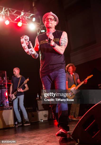 Robin Wilson of Gin Blossoms performs onstage during The Grove's Summer Concert Series Presented by Citi at The Grove on July 19, 2017 in Los...