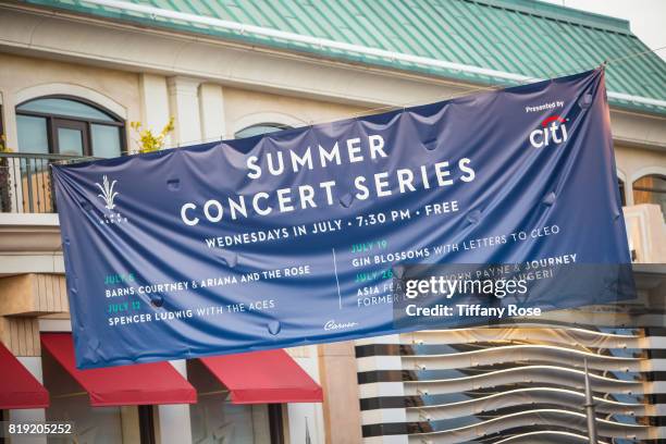 General view of atmosphere during The Grove's Summer Concert Series Presented by Citi at The Grove on July 19, 2017 in Los Angeles, California.
