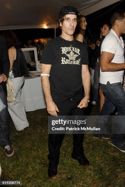 Steven Klein attends ACRIA's Annual "Cocktails at Sunset" Presented by Calvin Klein Collection & Vanity Fair at Private Residence on July 31, 2010 in...