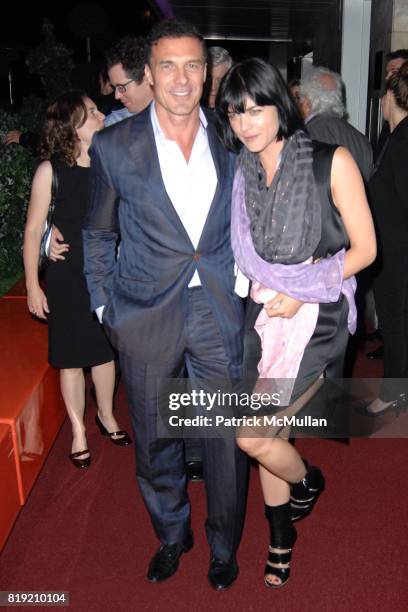 Andre Balazs and Selma Blair attend Private Dinner at the Standard Downtown Hosted by Andre Balazs and Jeffrey Deitch following Dennis Hopper Opening...