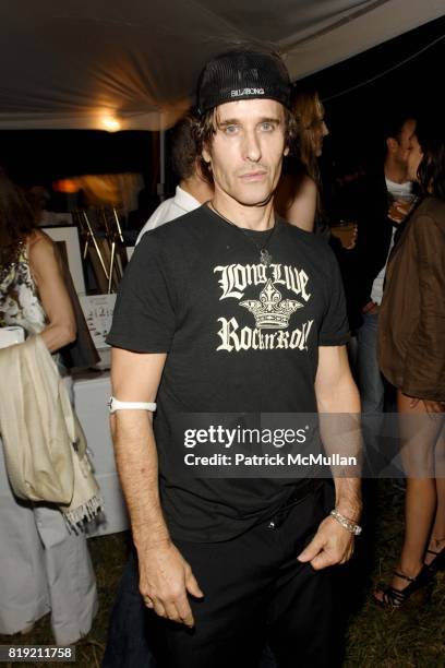 Steven Klein attends ACRIA's Annual "Cocktails at Sunset" Presented by Calvin Klein Collection & Vanity Fair at Private Residence on July 31, 2010 in...
