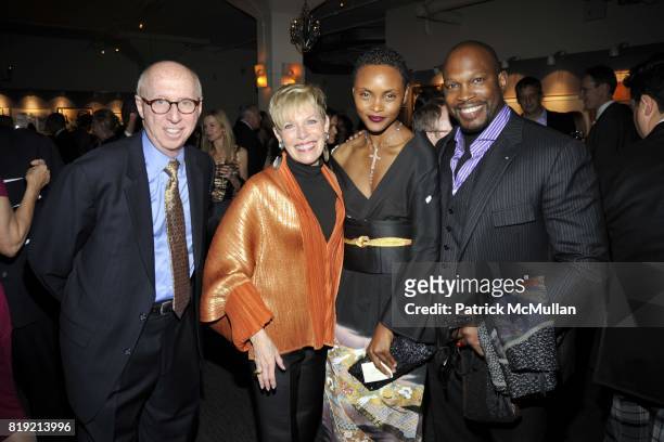 Allan Katz, Penny Katz, Lisa Butler and Chaz Guest attend Advocates for the Arts: a Benefit Evening for the AMERICAN FOLK ART MUSEUM at Tribeca...