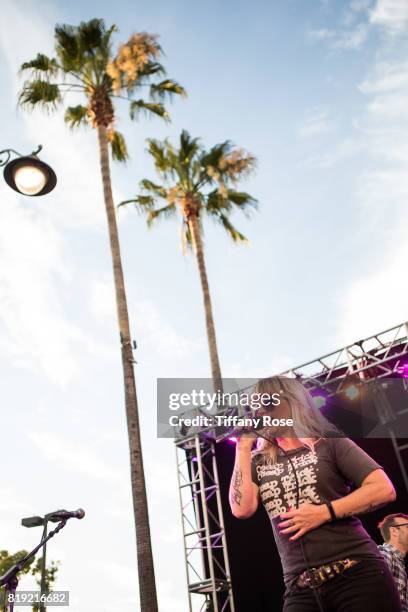 Kay Hanley of Letters to Cleo performs onstage during The Grove's Summer Concert Series Presented by Citi at The Grove on July 19, 2017 in Los...