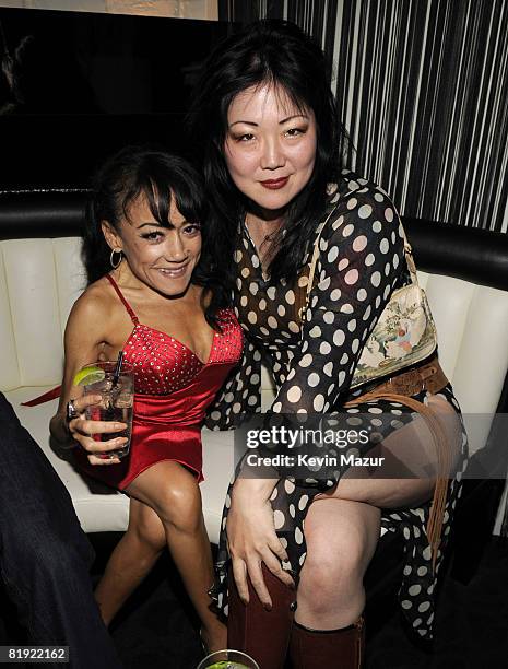 Exclusive* Selene Luna and Margaret Cho attend the After Party for the 2008 VH1 Rock Honors: The Who at STK on July 12, 2008 in Los Angeles,...