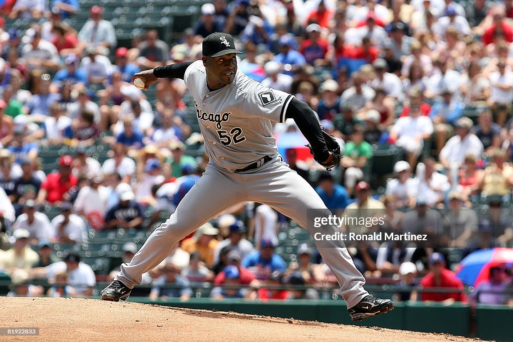 Chicago White Sox v Texas Rangers