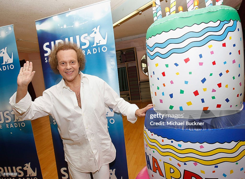 Richard Simmons Hosts A Weekly Show On SIRIUS