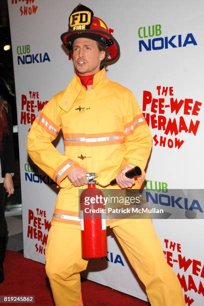 Josh Meyers attends The Pee Wee Herman Show Opening Night at Club Nokia on January 20, 2010 in Los Angeles, California.