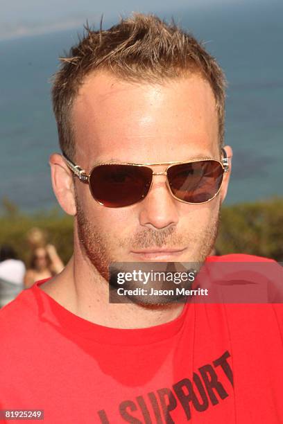 Actor Stephen Dorff at the lia sophia Boost Mobile Project Beach House clam bake in Malibu, California on July 13, 2008.