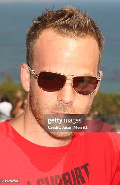 Actor Stephen Dorff at the lia sophia Boost Mobile Project Beach House clam bake in Malibu, California on July 13, 2008.