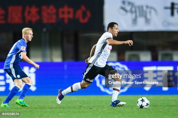 Besiktas Istambul Defender Adriano Correia in action during the Friendly Football Matches Summer 2017 between FC Schalke 04 Vs Besiktas Istanbul at...