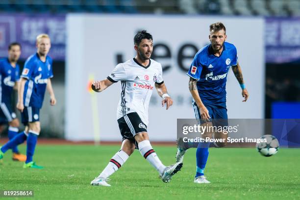 Midfielder Tolgay Arslan in action during the Friendly Football Matches Summer 2017 between FC Schalke 04 Vs Besiktas Istanbul at Zhuhai Sport Center...