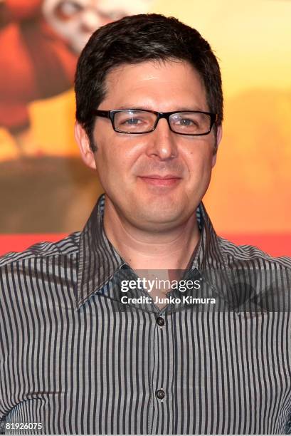 Director Mark Osborne attends the "Kung Fu Panda" Japan Premiere at Shinjuku Piccadilly on July 14, 2008 in Tokyo, Japan. The film will open on July...