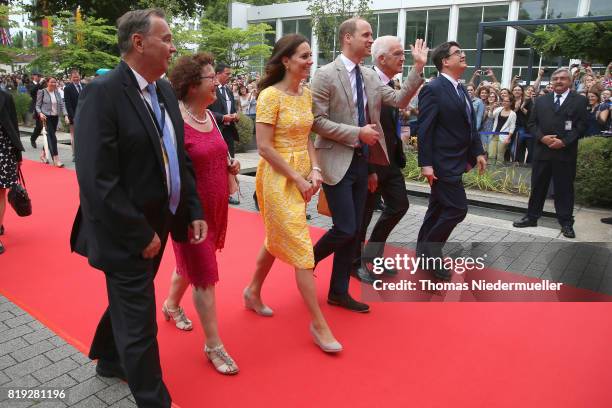 Gerlinde Kretschmann, Catherine, Duchess of Cambridge, Prince William, Duke of Cambridge, Minister-President of Baden-Wuerttemberg, Winfried...