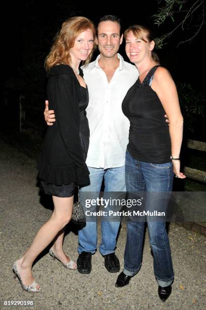 Lara Schlachet, David Schlachet and Taissa Callhehan attend JIMMY HAUSMAN Birthday Party Hosted by LIZ COHEN, RACHEL PETERS THOMAS And PATRICK THOMAS...