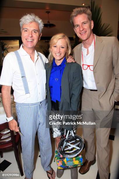 David Byrne, Cindy Sherman and Matthew Modine attend TARGET and PAPER Host A Private Dinner To Celebrate KIM HASTREITER Receiving her CFDA Eugenia...