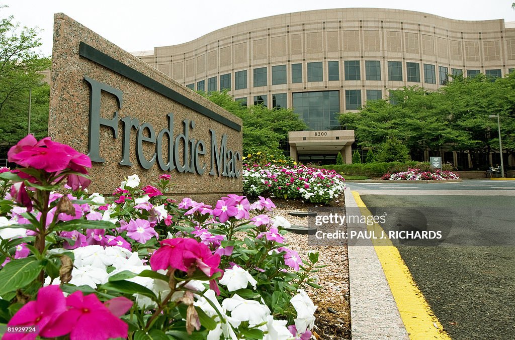The Freddie Mac headquarters is seen on