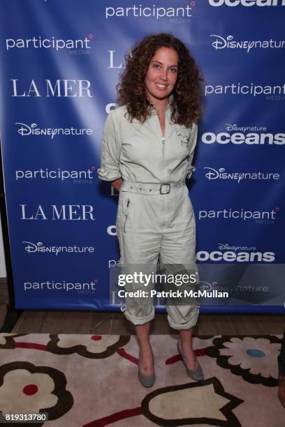 Tara Smith attends LA MER Screening of Disneynature's OCEANS at Crosby Street Hotel on April 20, 2010 in New York City.