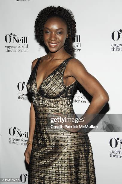 Saycon Sengbloh attends The O'Neill Theatre Center 2010 Monte Cristo Award Honoring HAROLD PRINCE at 11 Fulton Street on April 5, 2010 in New York...
