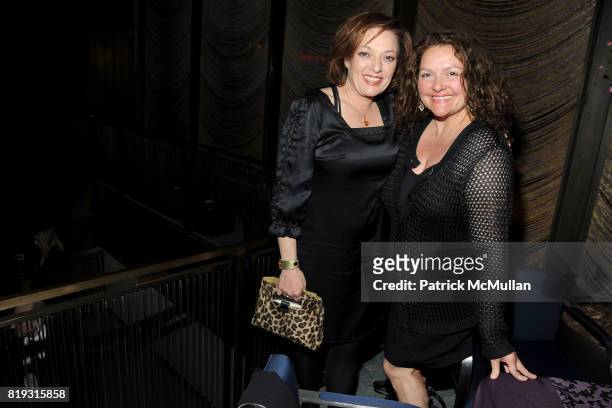 Sharon Angela and Aida Turturro attend HBO Films NYC Premiere After-Party for "YOU DON'T KNOW JACK" at The Four Seasons Restaurant on April 14, 2010...