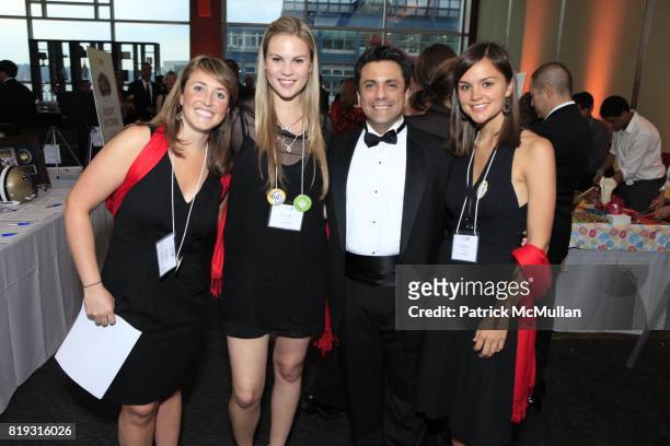 Jessica Andrews, Cassidy Boesch, Fernando Pecheko and Katie Hardison attend Dr. OZ's HEALTHCORPS Announces Gala to Raise Funds to Fight Child Obesity...