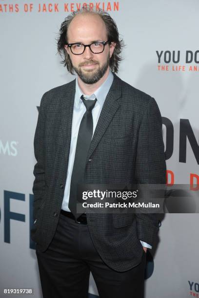 Eric Lange attends HBO Films NYC Premiere of "YOU DON'T KNOW JACK" at The Ziegfeld Theater on April 14, 2010 in New York City.