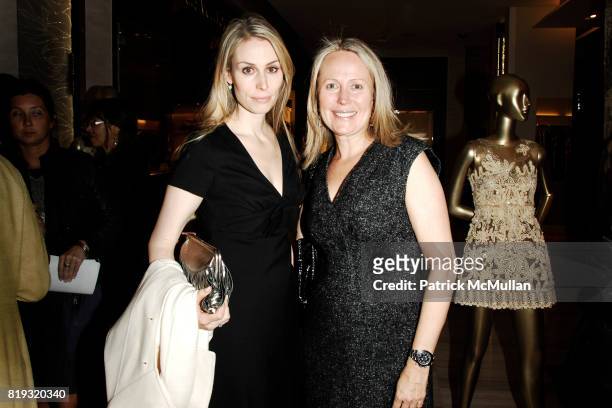 Carola Jain and Patricia Harteneck attend SAKS FIFTH AVENUE & VALENTINO Host a Dinner to benefit SAVE VENICE at Saks Fifth Avenue on April 14, 2010...