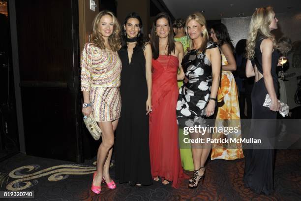 Coralie Charriol Paul, Natalia Echavarria, Maggie Katz and Lesley Schulhof attend NEW YORKERS FOR CHILDREN Spring Dinner Dance Presented by AKRIS at...