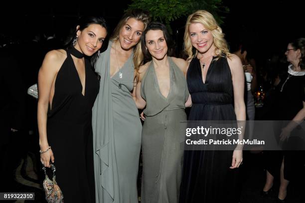 Natalia Echavarria, Marisa Brown, Emilie Rubinfeld and Amy McFarland attend NEW YORKERS FOR CHILDREN Spring Dinner Dance Presented by AKRIS at The...