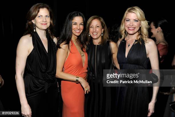 Neva Anton, Dayssi Olarte de Kanavos, Susan Magazine and Amy McFarland attend NEW YORKERS FOR CHILDREN Spring Dinner Dance Presented by AKRIS at The...