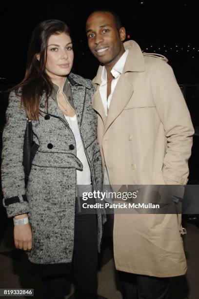 Angela Martini and Reginald Cash attend EAST SIDE HOUSE SETTLEMENT Gala Preview of the 2010 NEW YORK INTERNATIONAL AUTO SHOW at Javits Center on...