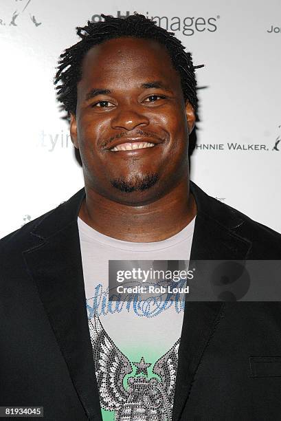 Melvin Fowler attends the Getty Images, Johnnie Walker and Steiner Sports party during the 2008 MLB All-Star Week at Tao on July 14, 2008 in New York...