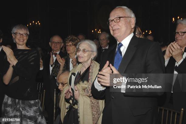 Karole Armitage, Cyrus Jhab-Valla, Ruth Jhab-Valla, James Ivory and David Williams attend Glimmerglass Opera Spring Gala to Benefit the Young...