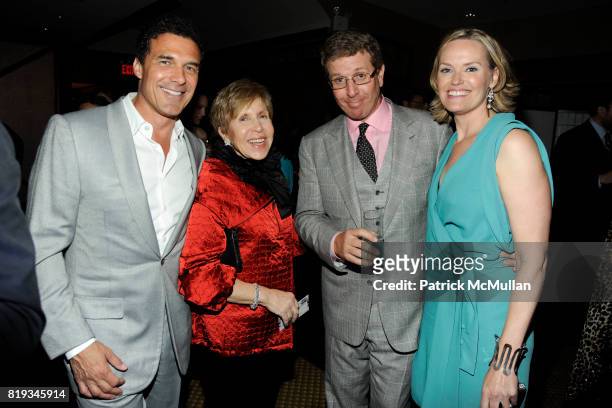 Andre Balazs, Milly Glimcher, Marc Glimcher and Andrea Glimcher attend Creative Time Annual Benefit honoring Andrea & Marc Glimcher at Jing Fong on...