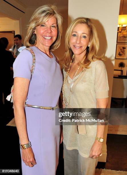 Jamee Gregory and Renee Steinberg attend Marcia and Richard Mishaan Toast Brooke Garber Neidich and Dr. Harold Koplewicz of the CHILD STUDY CENTER...