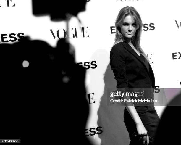 Caroline Trentini attends EXPRESS Celebrates 30 Years of Fashion at Eyebeam Studios on May 20, 2010 in Brooklyn, New York.