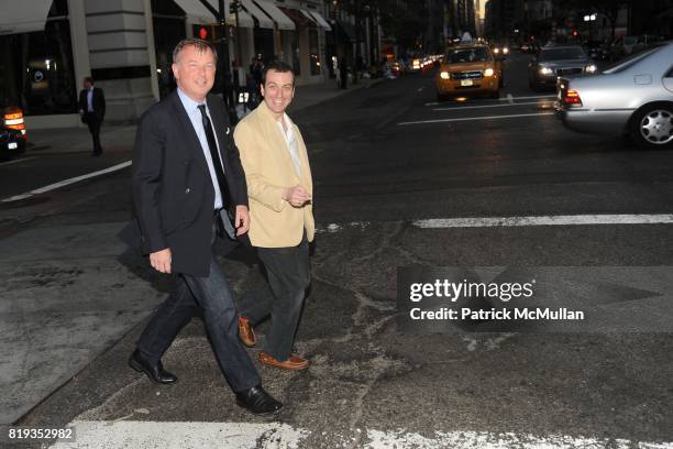 Graziano de Boni and Eneas Capalbo attend DAVID YURMAN Townhouse Opening Celebration to benefit The Society of Memorial Sloan-Kettering Cancer Center...