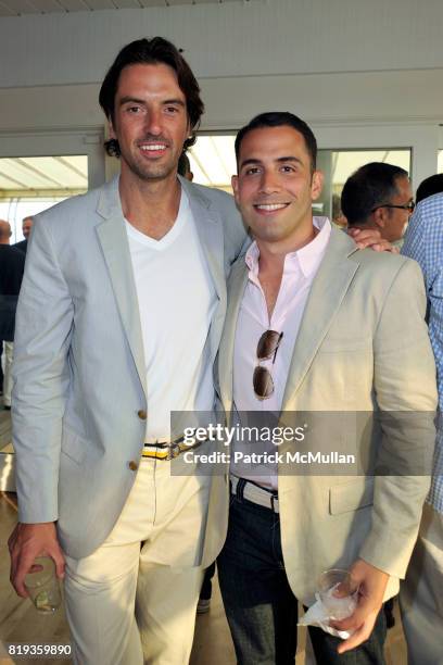 Nathan Orsman and Jose Castro attend MIRACLE HOUSE 20th Anniversary Memorial Day Summer Kickoff Benefit honoring Amy Chanos and Jim Chanos at...