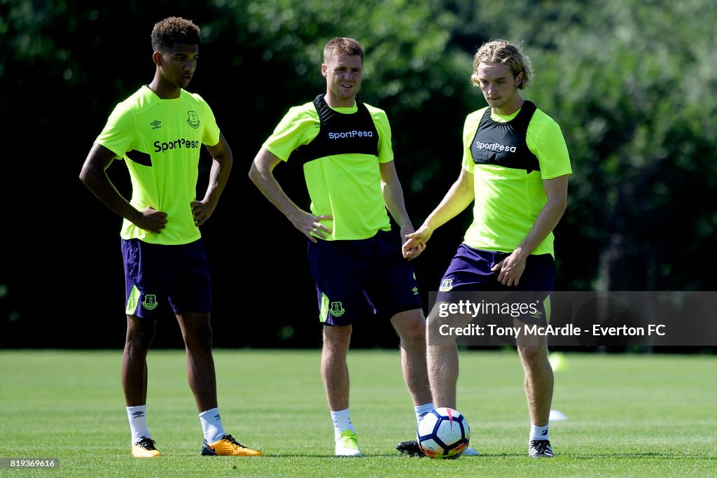 Everton Pre-Season Training Camp