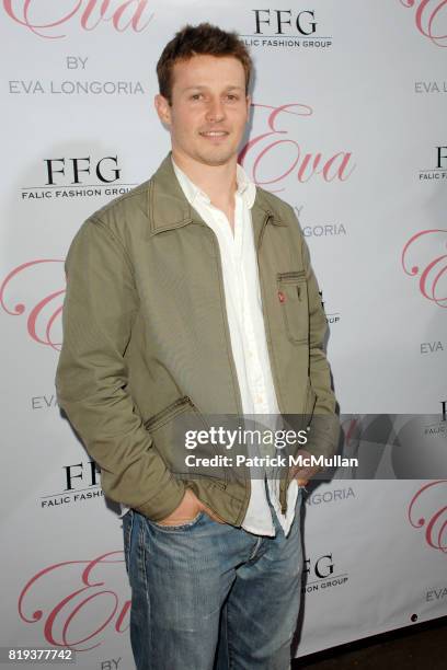 Will Estes attends Eva Longoria Fragrance Launch Event at Beso on April 27, 2010 in Hollywood, California.