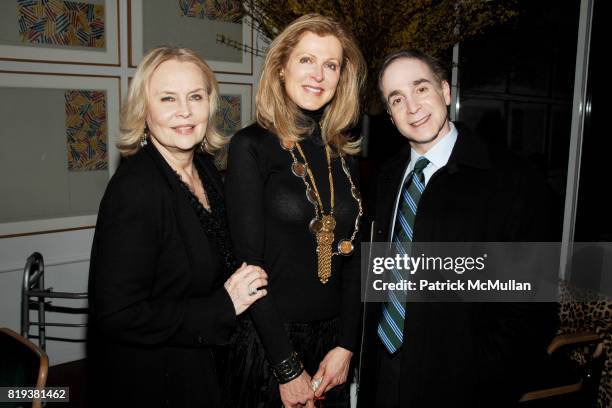 Cornelia Bregman, Ellen Scarborough and Glenn Plaskin attend LITERACY PARTNERS Evening of Reading Gala Kick-Off Event at Michael's on March 1, 2010...